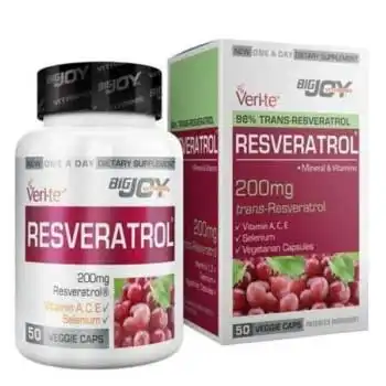 Suda Vitamin Resveratrol Bitkisel Kapsül ve A vitamini Takviyesi