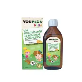 Youplus Kids Multivitamin Mineral Kompleksi ve A Vitamini